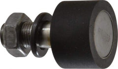 Osborn International - 1-1/4" Roller Diam x 0.843" Width, 1/2" Stud Diam x 1-1/4" Length, Plain Stud Load Runner - Urethane, 5/8" Thread Length, 1/2-20 Thread, 2.093" OAL, 110 Lb Dynamic Cap - Strong Tooling