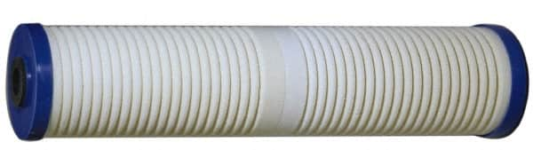 3M Aqua-Pure - 4-1/2" OD, 5µ, Cellulose Fiber Graded-Density Cartridge Filter - 20" Long, Reduces Sediments & Rust - Strong Tooling