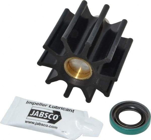 Jabsco - Neoprene Impeller Kit Repair Part - Contains Impeller, Seal, Gasket, For Use with Jabsco Model 6050-0001 Flexible Impeller Pump Motors - Strong Tooling