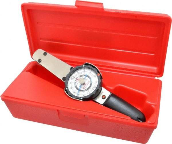 Proto - 1/4" Drive Dial Torque Wrench - 30 In/Lb Torque, 10" OAL, Fixed Head - Strong Tooling