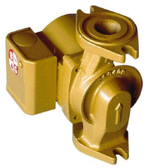 Bell & Gossett - 1/40 hp, 5-1/16" Long, 1 Phase, Brass Housing, Noryl Impeller, Inline Circulator Pump - 115 Volt, 60 Hz, 6-1/8" Flange Width, Bell & Gossett Part No. 103261, 150 Max psi, ODP Motor - Strong Tooling