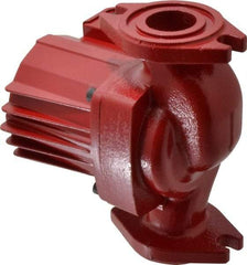 Bell & Gossett - 1/15 hp, 6-3/16" Long, 1 Phase, Cast Iron Housing, Noryl Impeller, Inline Circulator Pump - 115 Volt, 60 Hz, 6-3/8" Flange Width, Bell & Gossett Part No. 103350, 150 Max psi, ODP Motor - Strong Tooling