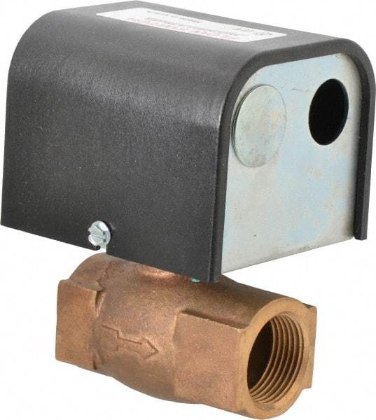 McDonnell & Miller - 150 psi, Brass Housing, General Purpose Flow Switch - 15 Flow Set Point, 1.5 to 15 GPM - Strong Tooling