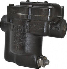 Hoffman Speciality - 1/2 Female" Pipe, Cast Iron Inverted Bucket Steam Trap - 125 Max psi - Strong Tooling