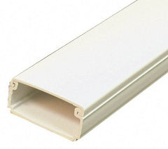 Wiremold - 2.44m Long x 13/16 Inch Deep x 1-11/16 Inch Wide, Raceway - Continuous Cover, 1 Channel, Ivory - Strong Tooling