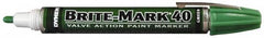 Dykem - Green Oil-Based Paint Marker - Broad Tip, Oil Based - Strong Tooling