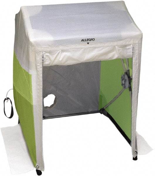 Allegro - Manhole Equipment & Accessories Type: Deluxe Work Tent, 6 d x 6 w x 6-1/2 h, 1 Door - Strong Tooling