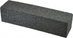 Made in USA - 8" Long x 2" Wide x 2" Thick, Silicon Carbide Sharpening Stone - Plain Rectangle, 24 Grit, Very Coarse Grade - Strong Tooling