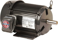 US Motors - 1.5 hp, TEFC Enclosure, No Thermal Protection, 1755, 1440 RPM, 208-230/460 & 190/380 Volt, 60/50 Hz, Three Phase Premium Efficient Motor - Strong Tooling