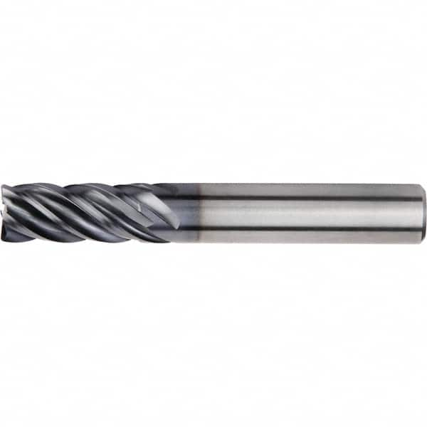 Kennametal - 18mm, 5 Flute, Single End, Solid Carbide, 0.75mm Corner Radius End Mill - 92mm OAL, 38° Helix, Right Hand Flute, 32mm LOC, Right Hand Cut - Strong Tooling