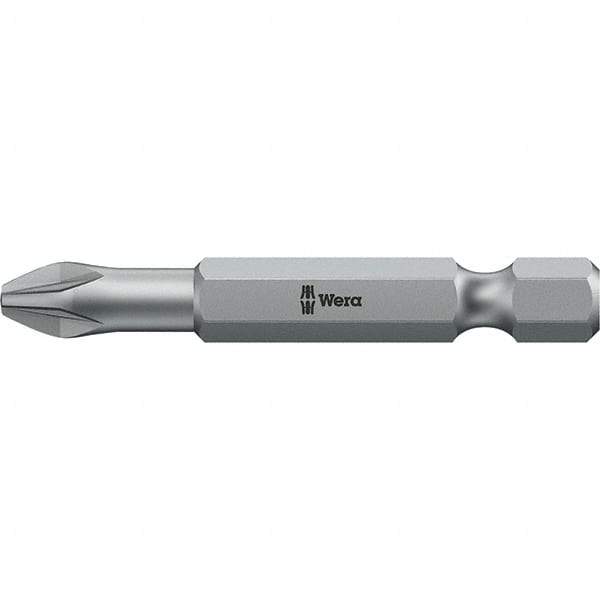 Wera - #1 Pozidriv Screwdriver Bit - 2" OAL - Strong Tooling