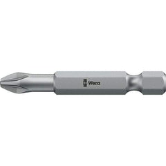 Wera - #1 Pozidriv Screwdriver Bit - 2" OAL - Strong Tooling