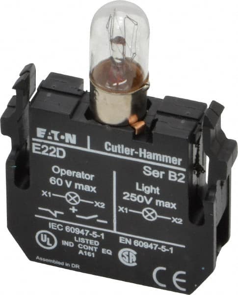 Eaton Cutler-Hammer - 120 VAC/VDC Incandescent Indicating Light - Strong Tooling