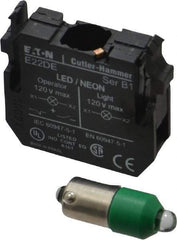 Eaton Cutler-Hammer - 24 VAC/VDC Green Lens LED Indicating Light - Strong Tooling