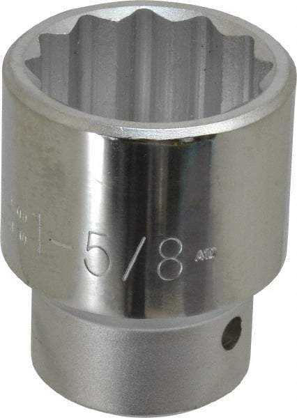 Proto - 1-5/8", 1" Drive, Standard Hand Socket - 12 Points, 3-1/4" OAL - Strong Tooling