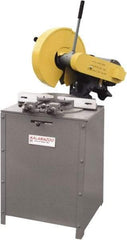 Kalamazoo - 14" Blade Diam, 1" Arbor Hole, Miter Chop & Cutoff Saw - 1,300 RPM, 5 hp, 220/440 Volts, 3 Phase - Strong Tooling