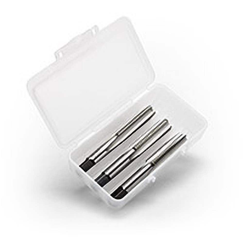 Titan USA - Tap Sets; Thread Size: #2-64 ; Number of Flutes: 3 ; Chamfer: Bottoming; Plug; Taper ; Material: High Speed Steel ; Finish/Coating: Uncoated ; Thread Direction: Right Hand - Exact Industrial Supply