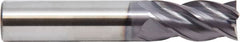 M.A. Ford - 20mm, 4 Flute, Solid Carbide, 6mm Corner Radius End Mill - 102mm OAL, 38mm LOC - Strong Tooling