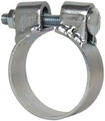 Made in USA - 2.67" ID, Steel Zinc Plated BCE Band Style Clamp - 0.12" Thick, 2-1/2" Hose - Strong Tooling