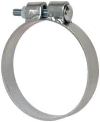 Made in USA - 4.67" ID, Steel Zinc Plated BCE Band Style Clamp - 0.12" Thick, 4-1/2" Hose - Strong Tooling