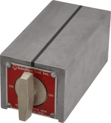 Suburban Tool - Standard Pole Rectangular Permanent Magnetic Block Chuck - 5-1/2" Long x 2-3/4" Wide x 2-1/2" High, Alnico - Strong Tooling