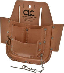 CLC - 6 Pocket General Purpose Holster - Leather, Natural - Strong Tooling