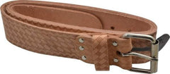 CLC - 29 to 46" Waist Tool Belt - 2" Wide, Natural (Color), Leather - Strong Tooling