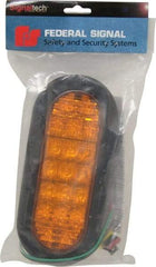 Federal Signal Emergency - Class I Joules, 71 Quad FPM, Grommet Mount Emergency LED Lighting Assembly - Powered by 12 to 24 Volts, Amber - Strong Tooling