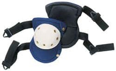 CLC - Size Universal, Buckle Straps, Hard Protective Cap, Knee Pad - Foam Padding, Blue, 2 Straps, Polyester Cover - Strong Tooling