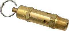 Kingston - 3/8" Inlet, ASME Safety Relief Valve - 200 Max psi, Brass - Strong Tooling