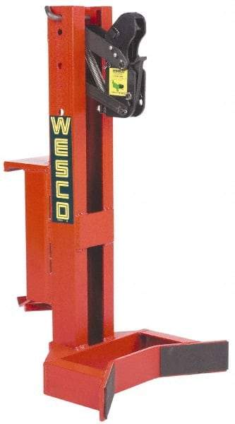 Wesco Industrial Products - 1,600 Lb Load Capacity, Drum Grab - For Use with Steel, Fiber and Poly Drums - Strong Tooling