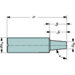 AE16-A19-CS-075 Milling Cutters With Exchangeable Solid Cutting Head - Strong Tooling