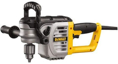 DeWALT - 1/2" Keyed Chuck, 330 & 1,300 RPM, Stud & Joist Handle Electric Drill - 11 Amps, Reversible, Includes 2-Position Side Handle, Bail Handle, Chuck Key with Holder - Strong Tooling