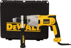 DeWALT - 120 Volt 1/2" Keyed Chuck Electric Hammer Drill - 0 to 56,000 BPM, 0 to 1,200 & 0 to 3,500 RPM, Reversible - Strong Tooling