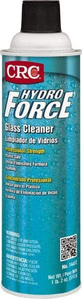 CRC - 20 oz Aerosol Ammonia Glass Cleaner - Use on Glass Surfaces - Strong Tooling