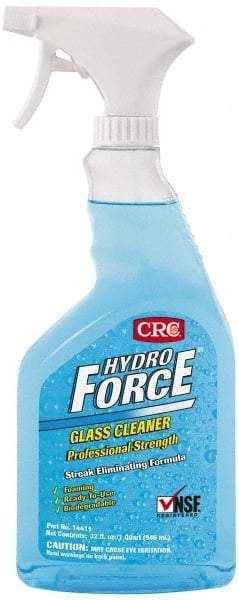 CRC - 30 oz Bottle Glass Cleaner - 30 Oz. Ammonium Bifluoride Glass Cleaner - Strong Tooling