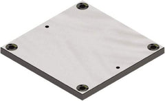 Jergens - 400mm Long x 400mm Wide Steel Fixture Plate - 1.13" Plate Thickness - Strong Tooling