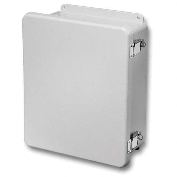 Wiegmann - NEMA 4X Fiberglass Standard Enclosure with Continuous Hinge Cover - Strong Tooling