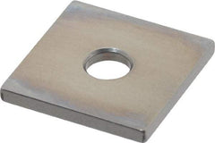 Mitutoyo - 0.1003" Square Steel Gage Block - Accuracy Grade 0, Includes Certificate of Inspection - Strong Tooling