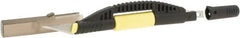 Excel - 6" OAL Carbon Steel Hobby Knife with 3 Blades - #11 Classic Fine Point Blade, 0.017" Blade Length, 1-9/16" Blade Length, Plastic Handle - Strong Tooling