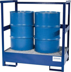 Denios - Mobile Spill Containment Type: Stackable Transport Pallet Number of Drums: 2 - Strong Tooling