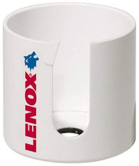 Lenox - 4" Diam, 2" Cutting Depth, Hole Saw - Bi-Metal Saw, Toothed Edge - Strong Tooling