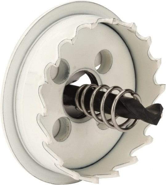 Lenox - 2" Diam, 1/2" Cutting Depth, Hole Saw - Carbide-Tipped Saw, Toothed Edge - Strong Tooling