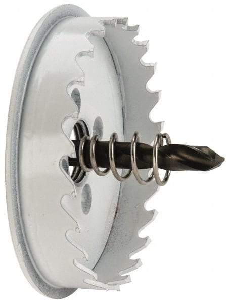 Lenox - 2-5/8" Diam, 1/2" Cutting Depth, Hole Saw - Carbide-Tipped Saw, Toothed Edge - Strong Tooling