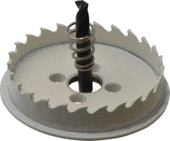 Lenox - 2-3/4" Diam, 1/2" Cutting Depth, Hole Saw - Carbide-Tipped Saw, Toothed Edge - Strong Tooling