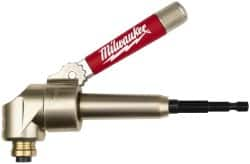 Milwaukee Tool - Power Drill Right Angle Drive Attachment - For 1/4" Hex Drills - Strong Tooling