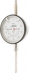 SPI - 0-100 Dial Reading, 0.001" Graduation Dial Drop Indicator - 2-1/4" Dial - Strong Tooling