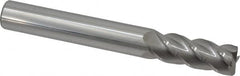 Accupro - 3/4", 4 Flute, Single End, Solid Carbide, 0.06" Corner Radius End Mill - 6" OAL, 40° Helix, Right Hand Flute, 2" LOC, Right Hand Cut - Strong Tooling