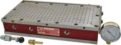 Suburban Tool - 12" Long x 6" Wide x 2-1/4" High, 1/2 Min Pump hp, S2 Sine Plate Compatibility, Vacuum Chuck - Square & Parallel to within 0.0003, 1/4 NPT Connector - Strong Tooling