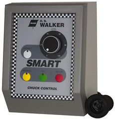 Walker - 300 W, 110 V Electromagnetic Chuck Variable Power Control - Automatic Release, 115 V, DC Max Output Voltage - Strong Tooling